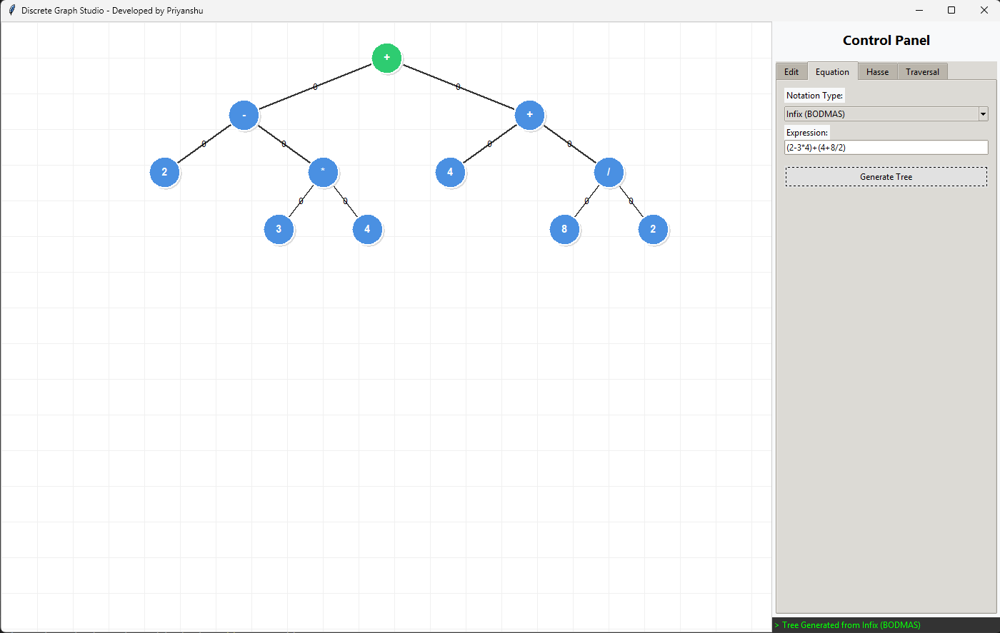 Discrete Graph Studio Screenshot